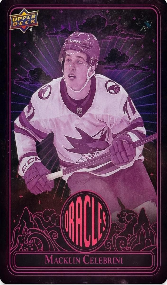 Macklin Celebrini 2024 upper-deck Upper Deck