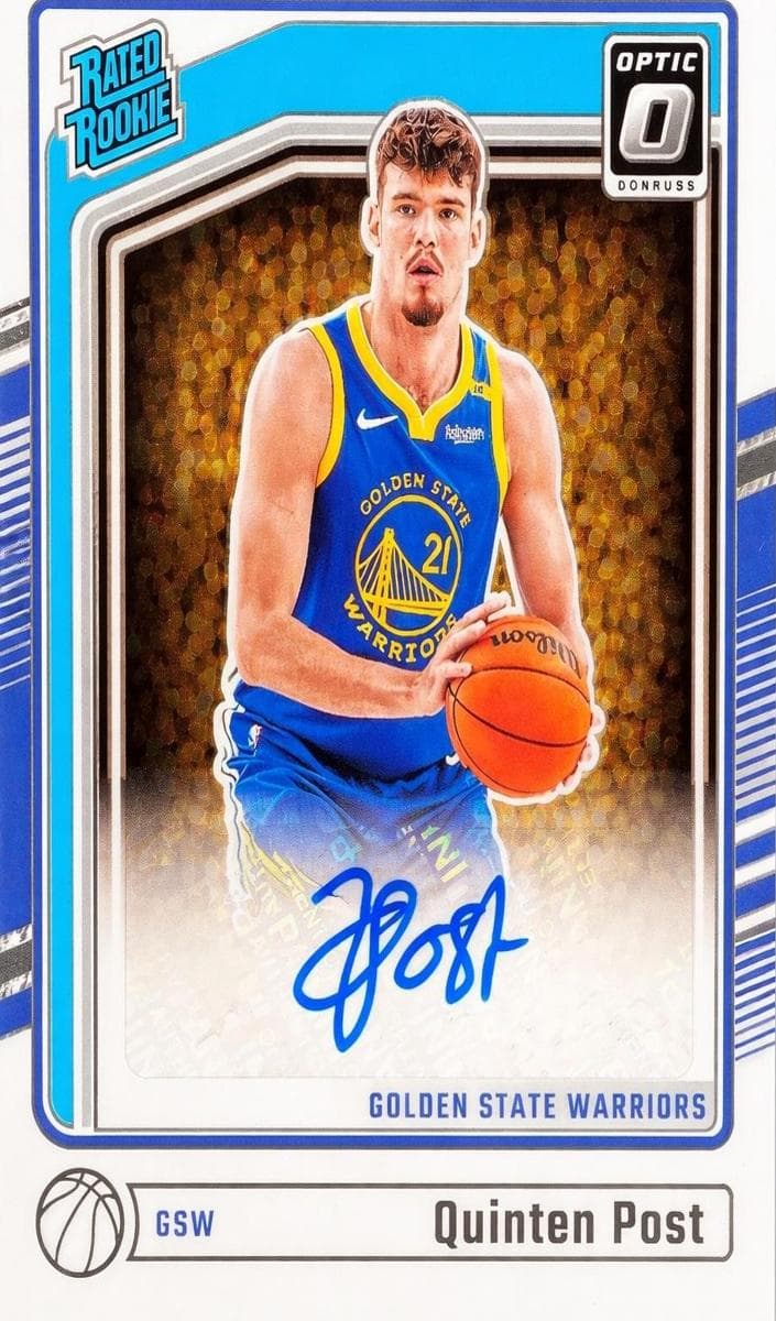 Quinten Post 2024 panini Donruss Optic