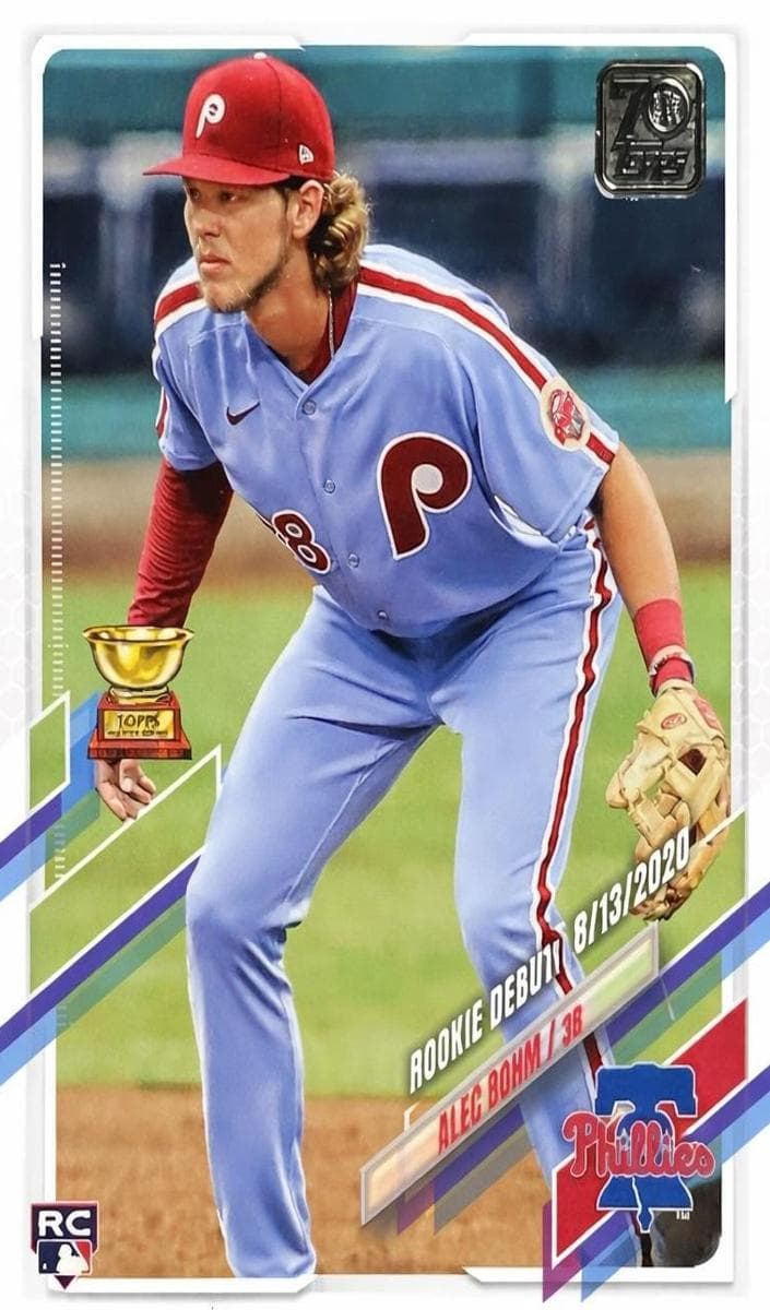 Alec Bohm 2021 topps Topps Update