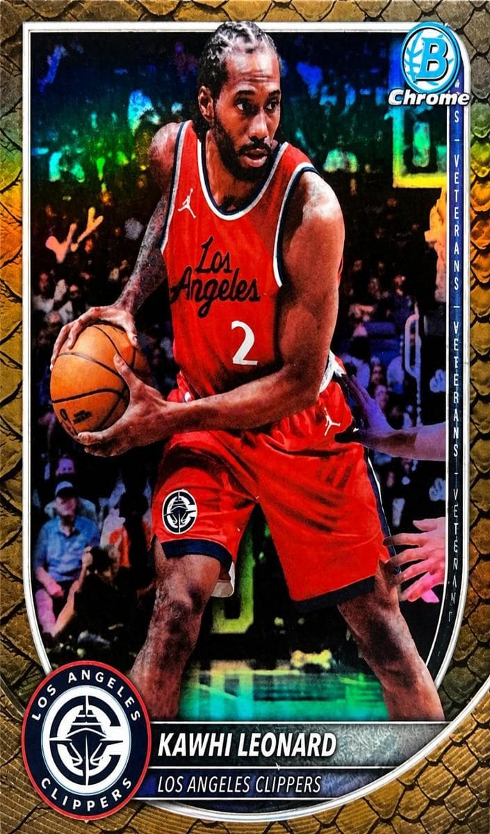 Kawhi Leonard 2025 bowman Bowman
