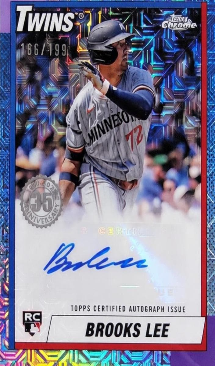 Brooks Lee 2025 topps Topps