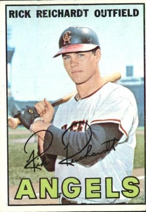 Rick Reichardt 1967 topps Topps