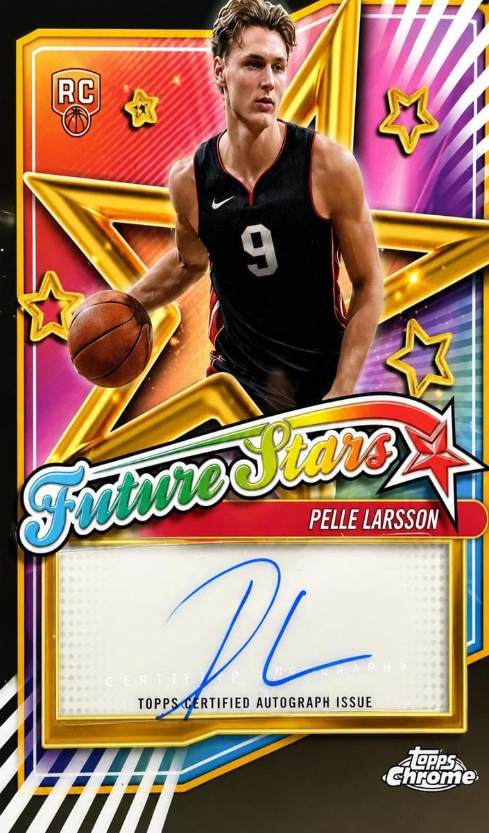 Pelle Larsson 2024 topps Topps Chrome