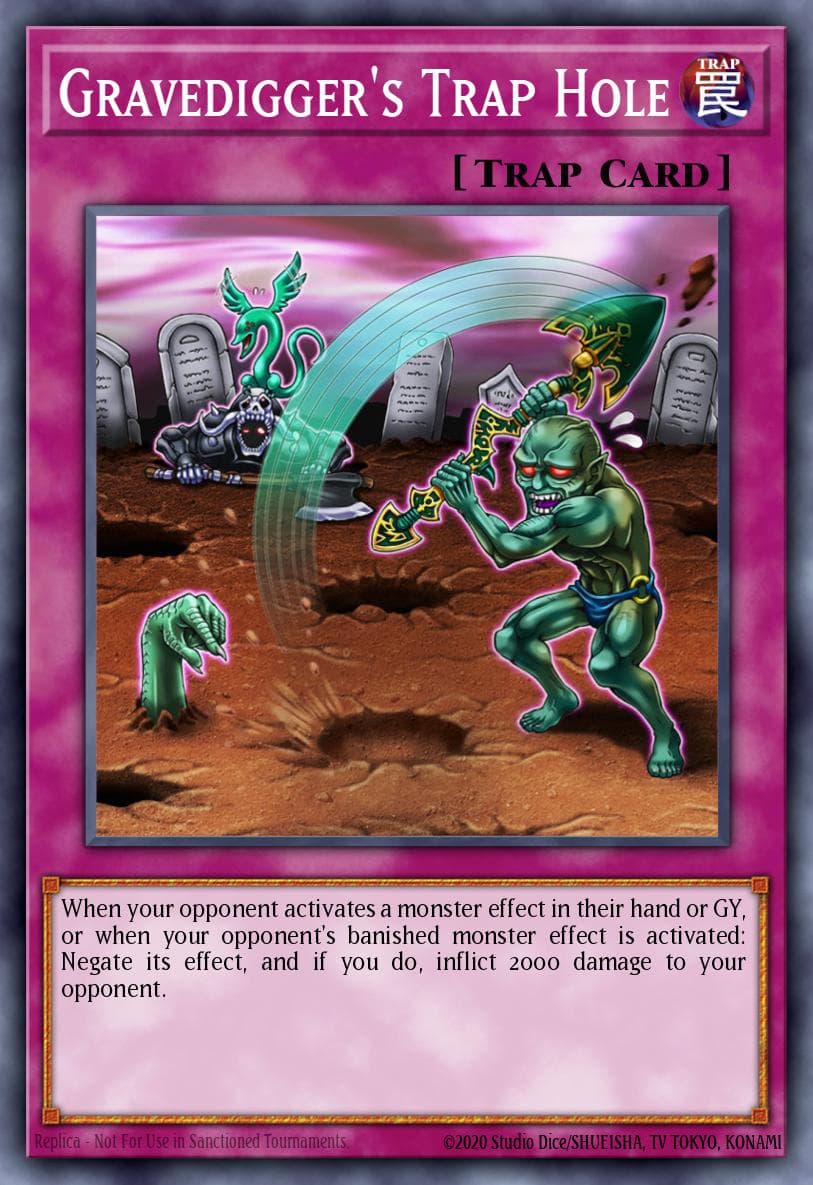 Gravedigger's Trap Hole #ETCO-EN078