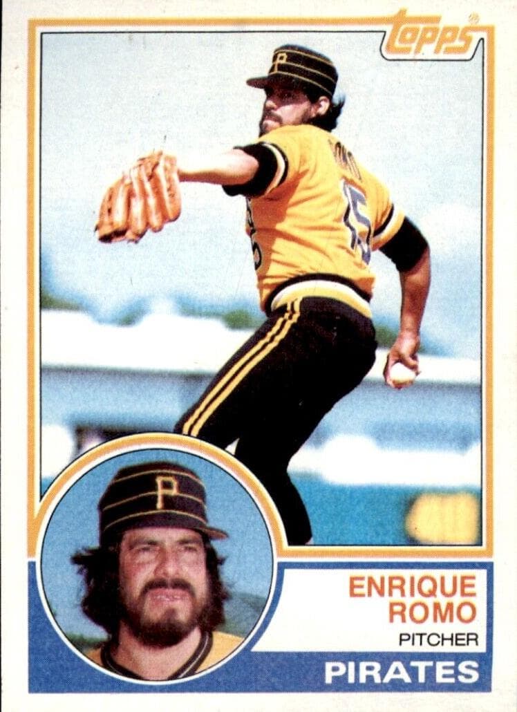 Enrique Romo trading card