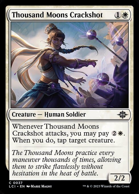 Thousand Moons Crackshot 2023 Magic: The Gathering Lost Caverns of Ixalan
