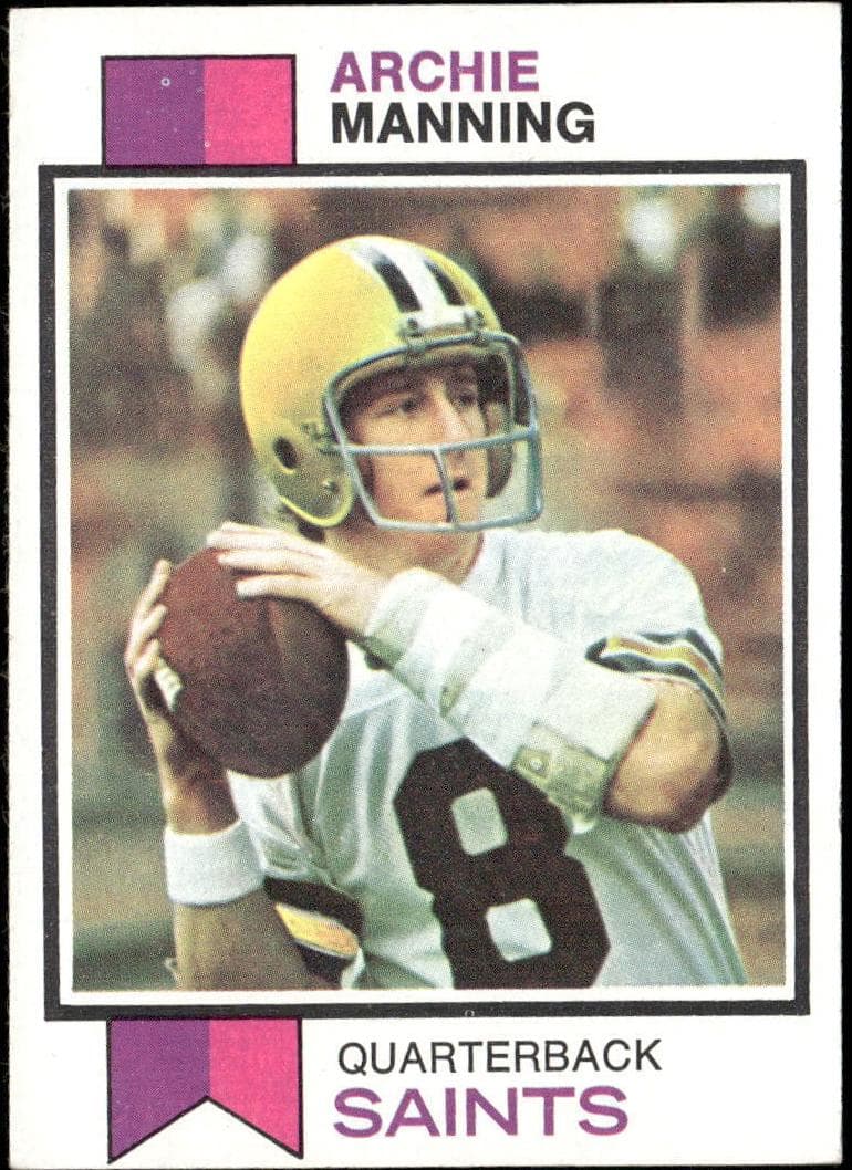 Archie Manning 1973 topps Topps