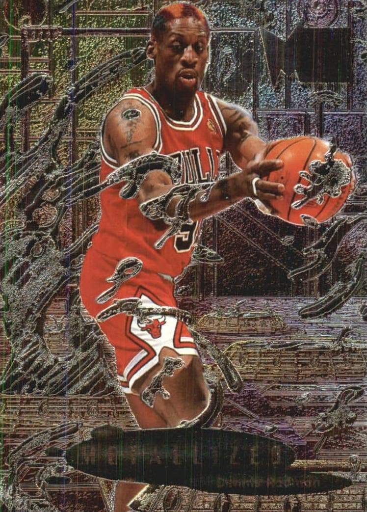 Dennis Rodman 1996 fleer Metal