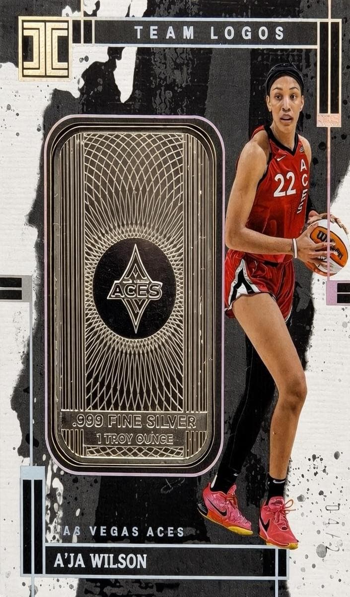 A'ja Wilson 2025 panini Panini WNBA Impeccable