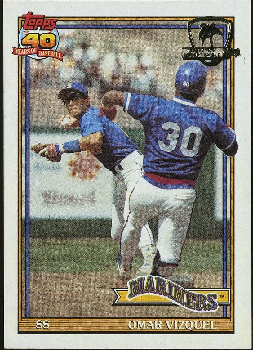 Dark Topps logo on back #298