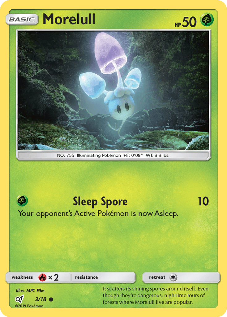 Morelull 2019 Pokemon