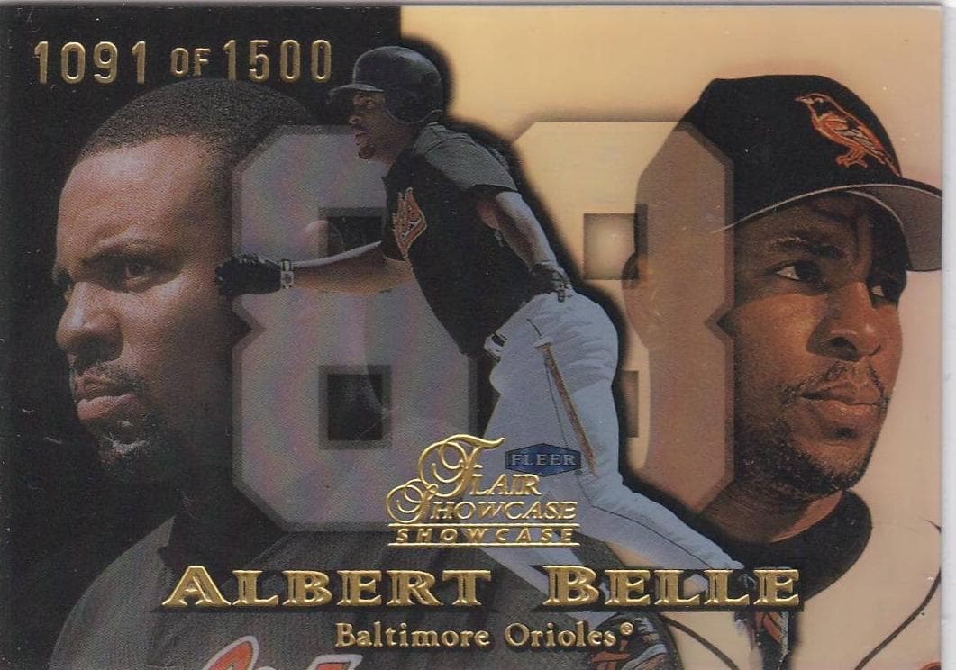 Albert Belle 1999 unknown Flair Showcase