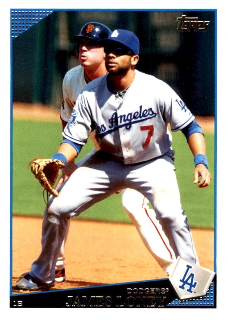 James Loney 2009 topps Topps