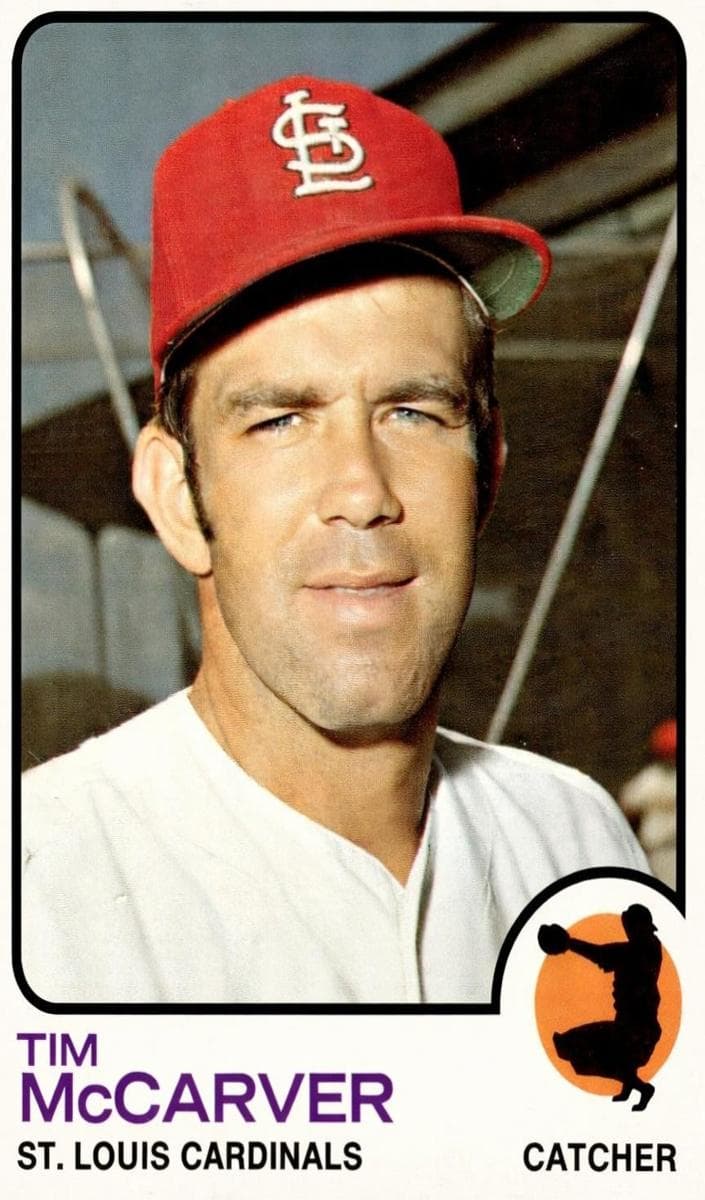 Tim McCarver 1973 topps