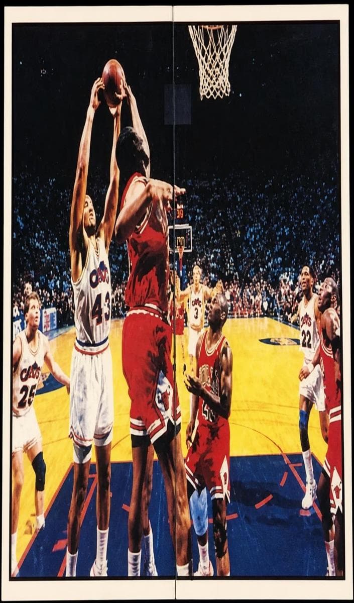 Michael Jordan 1992 panini Sticker