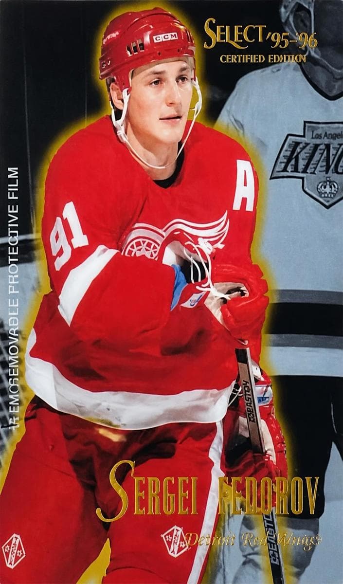 Sergei Fedorov 1995 panini Select Certified