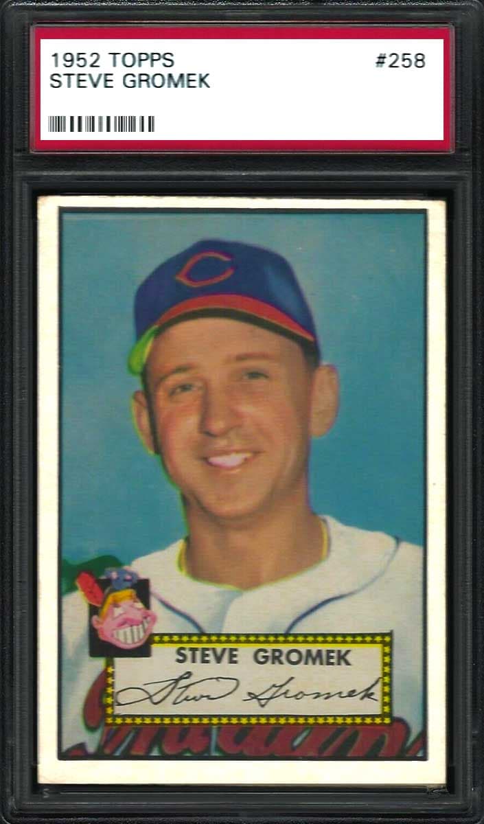 Steve Gromek 1952 topps Topps