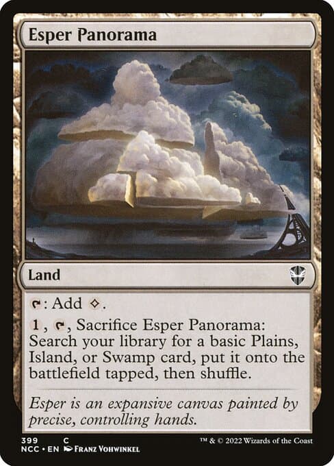 Esper Panorama 2008 Magic: The Gathering Shards of Alara