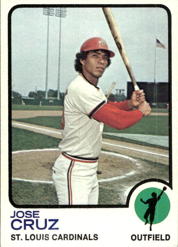 Jose Cruz 1973 topps Topps