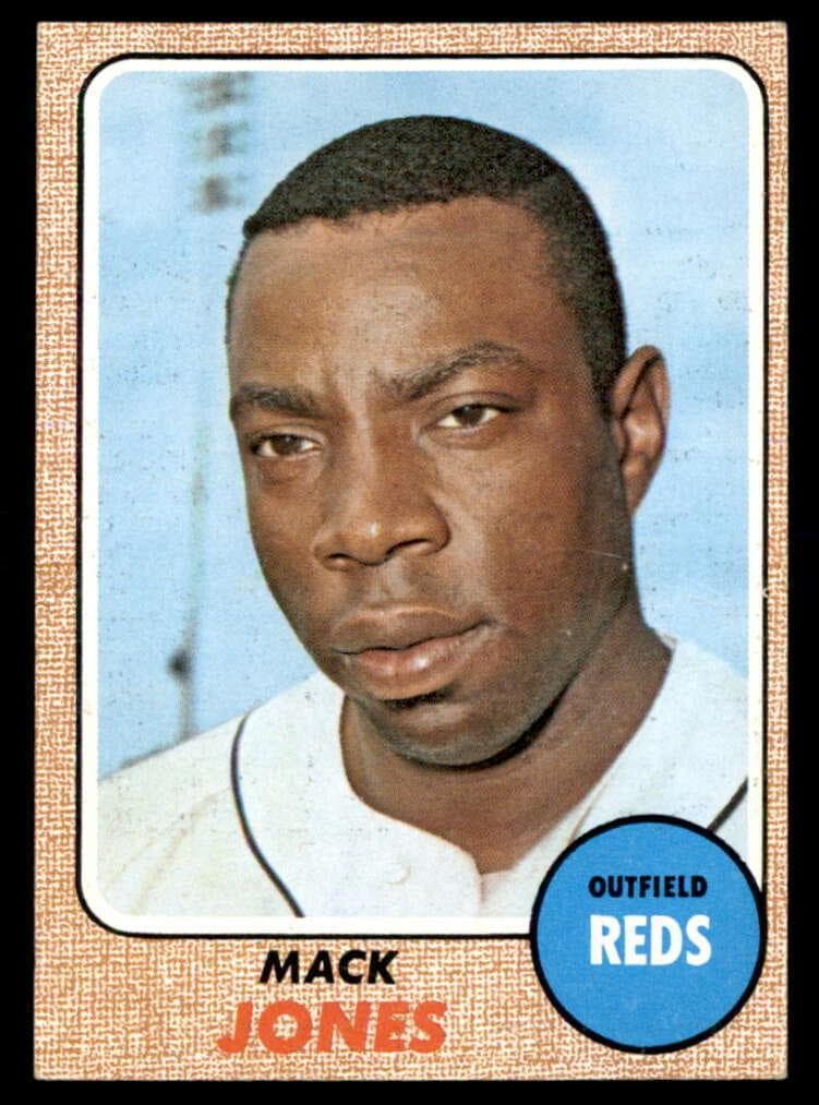 Mack Jones 1968 topps Topps