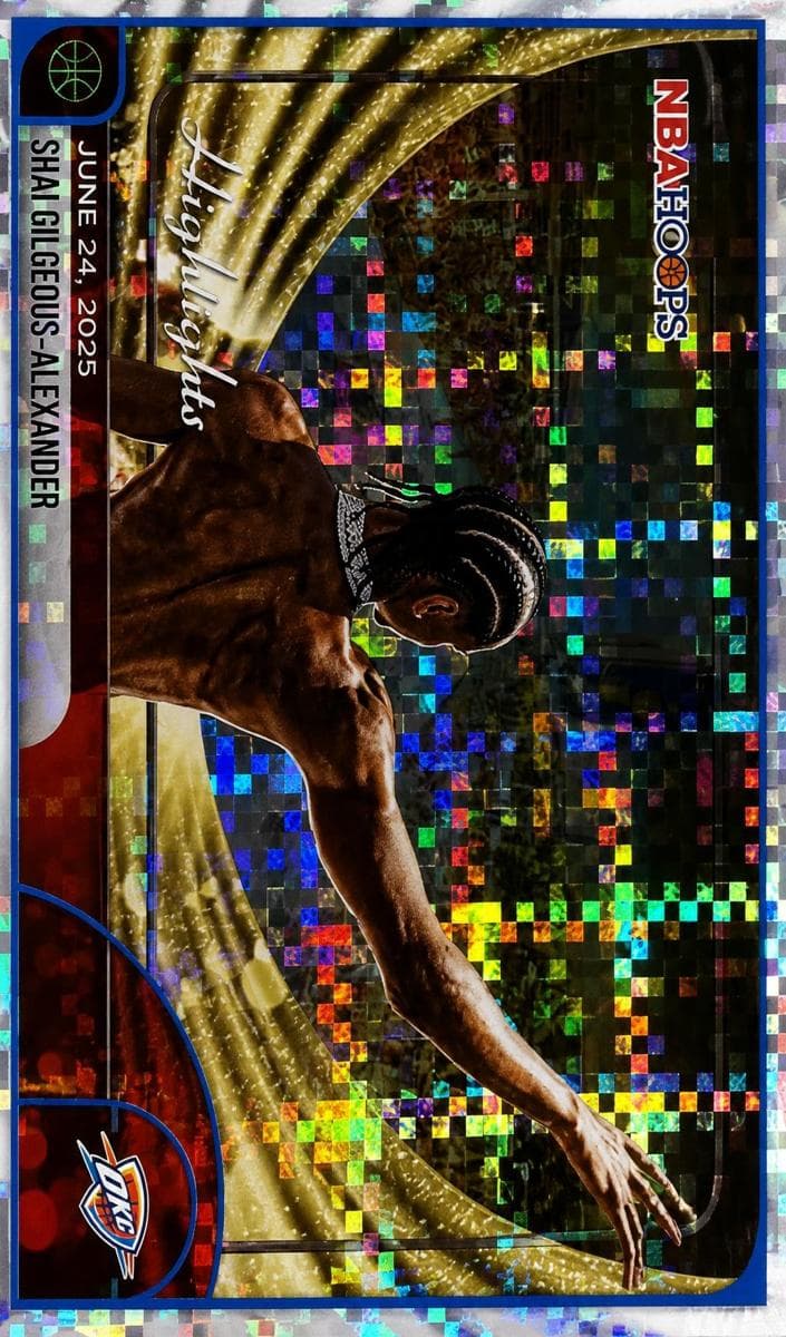 Shai Gilgeous-Alexander 2025 topps