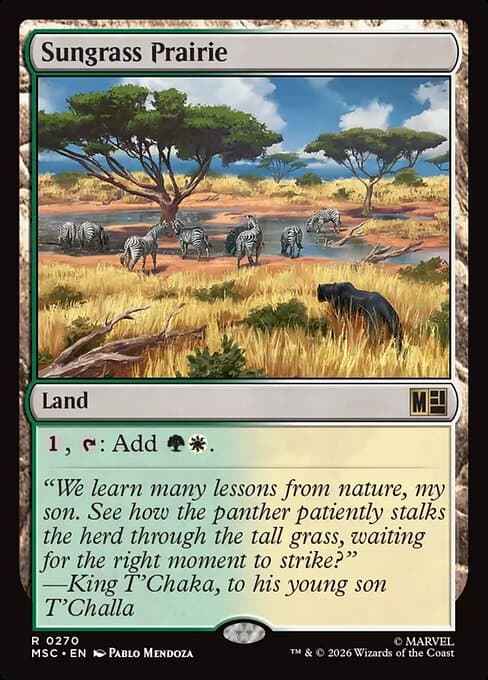 Sungrass Prairie 2021 Magic: The Gathering