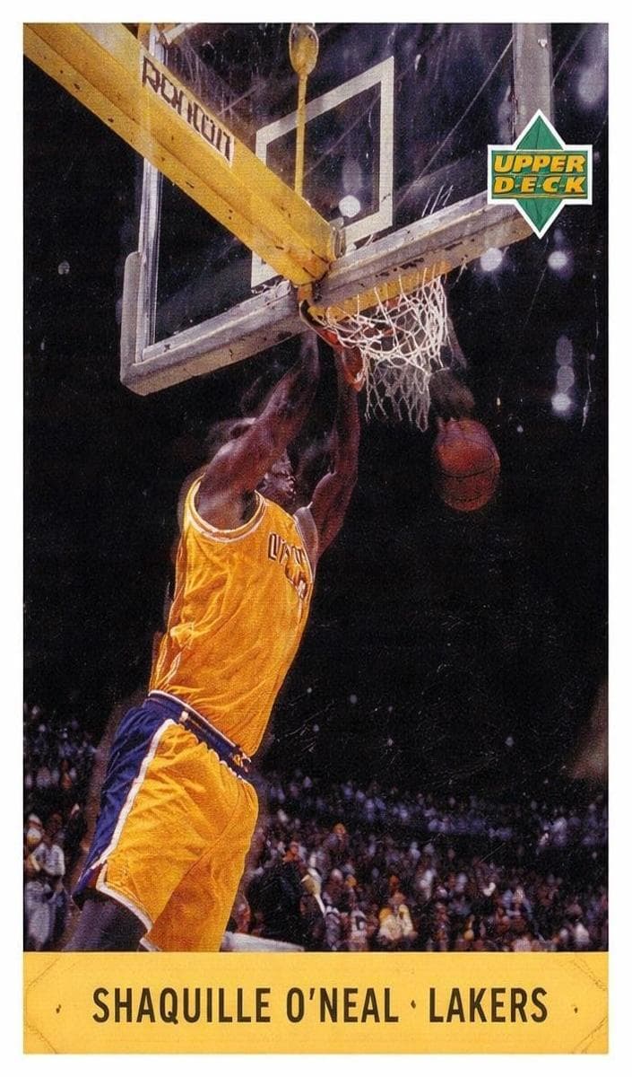 Shaquille O'Neal 1997 upper-deck