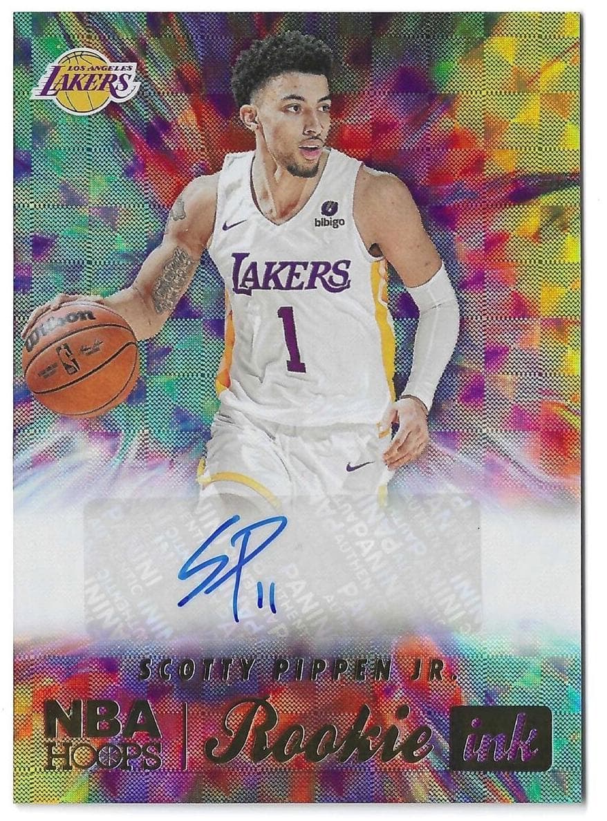 Scotty Pippen Jr 2022 panini Hoops