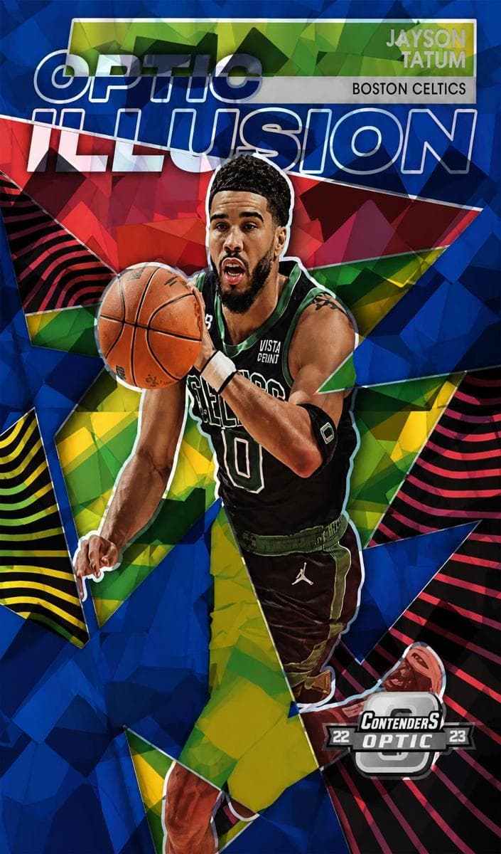 Jayson Tatum 2022 panini Panini Contenders Optic