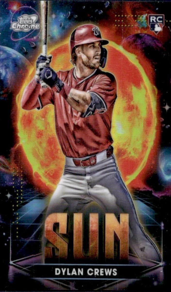 Dylan Crews 2025 topps Topps Cosmic Chrome