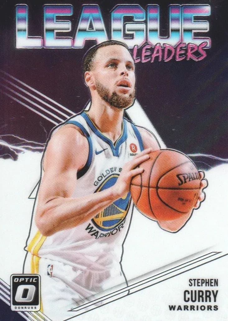 Stephen Curry 2018 panini Donruss Optic