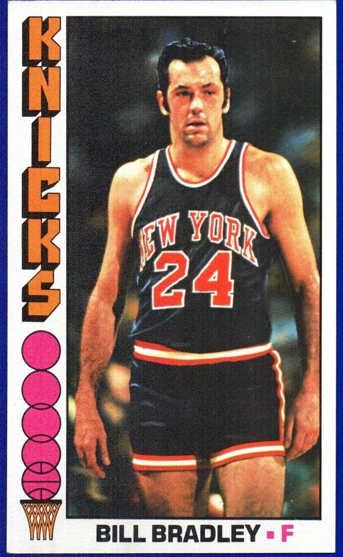 Bill Bradley 1976 topps Topps