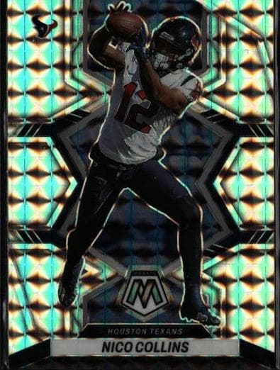 Nico Collins 2022 panini Panini Mosaic