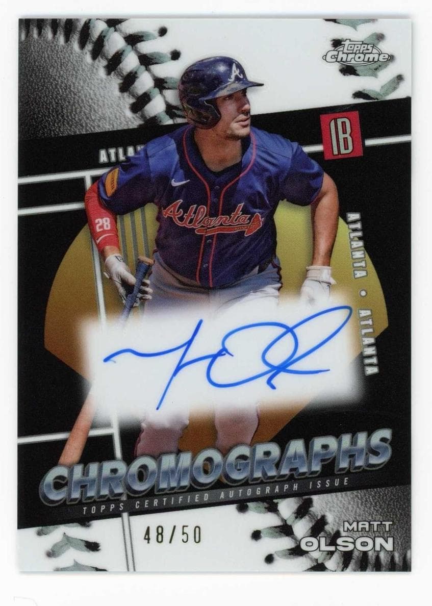 Matt Olson 2025 topps Topps Chrome
