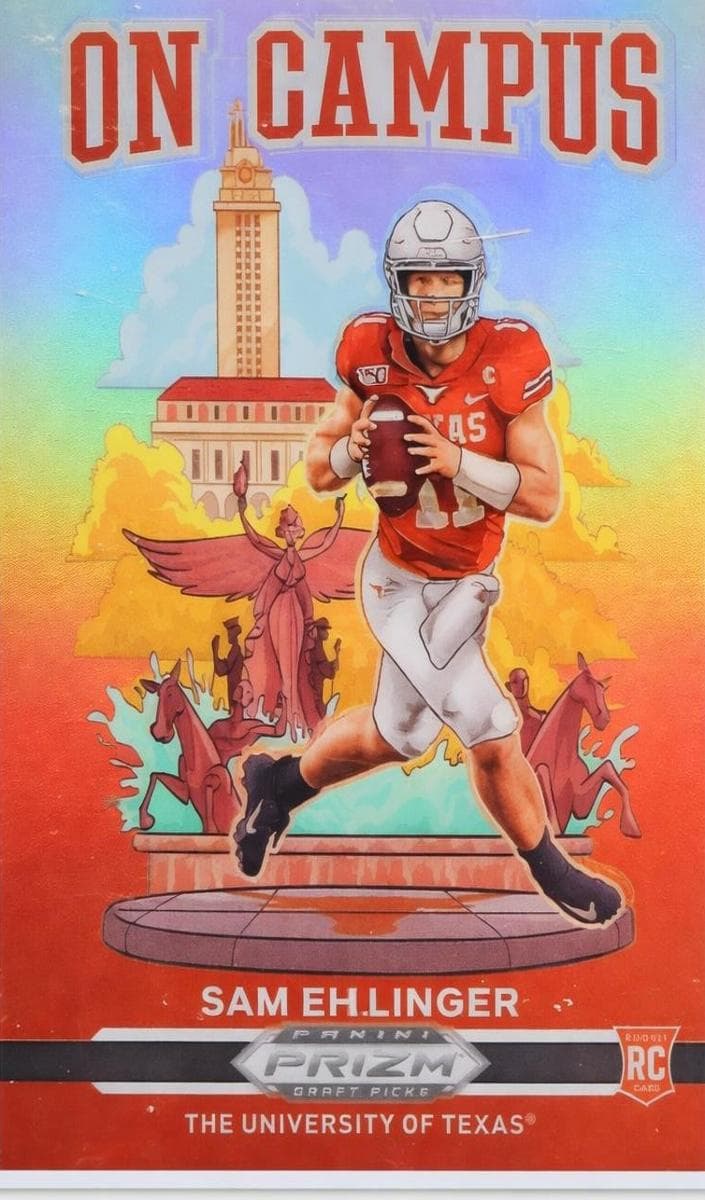 Sam Ehlinger 2021 panini