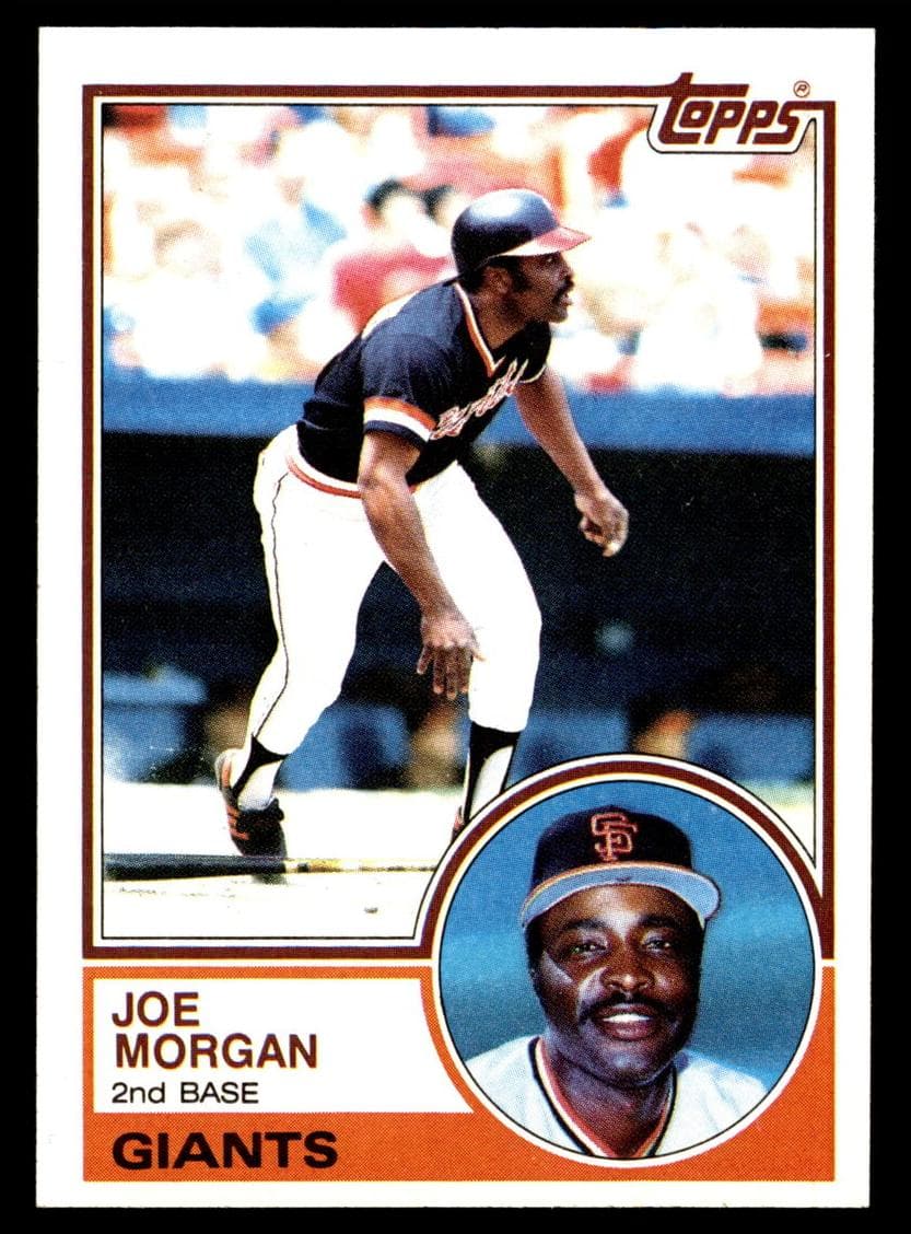 Joe Morgan 1983 topps Topps