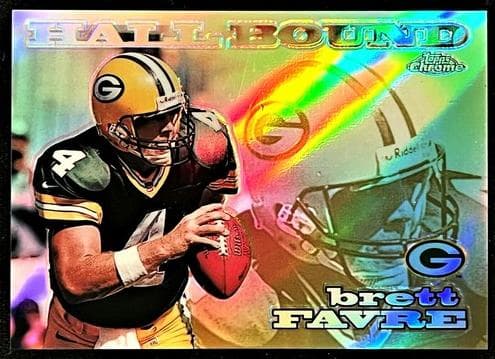Brett Favre 1999 topps Topps Chrome