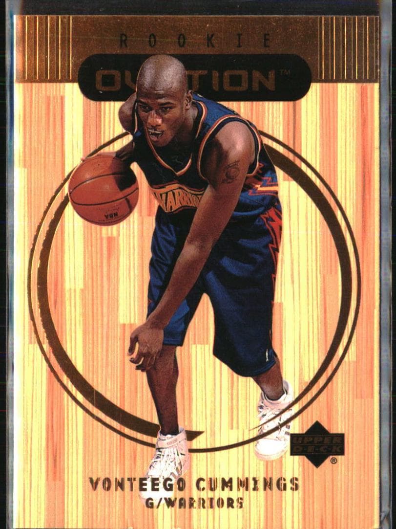 Vonteego Cummings 1999 upper-deck Ovation