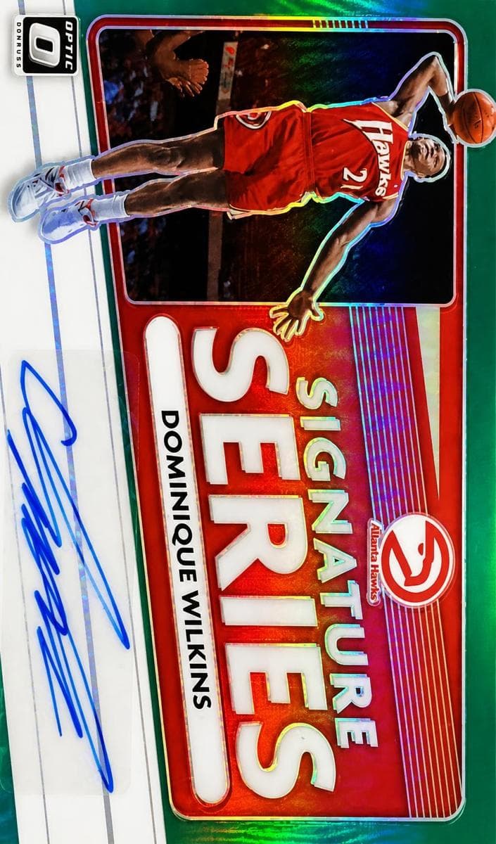 Dominique Wilkins 2020 panini Donruss Optic