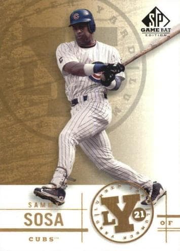Sammy Sosa 2001 unknown SP Game Bat Edition