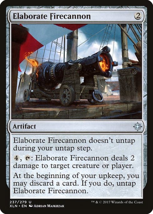 Elaborate Firecannon 2017 Magic: The Gathering Ixalan