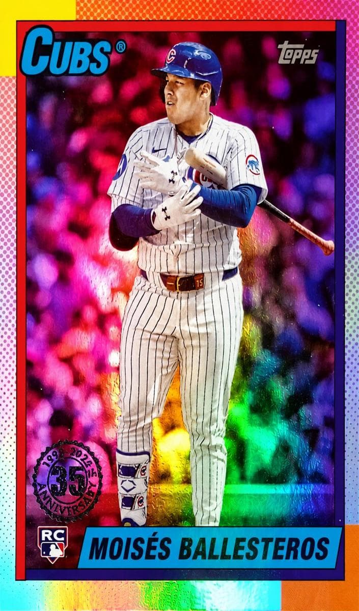 Moisés Ballesteros 2025 topps
