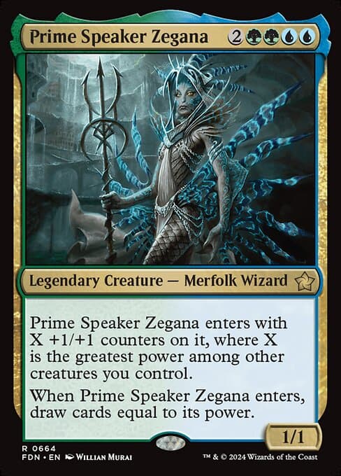 Prime Speaker Zegana 2023 Magic: The Gathering