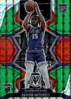 Davion Mitchell trading card