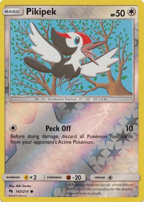 Pikipek trading card