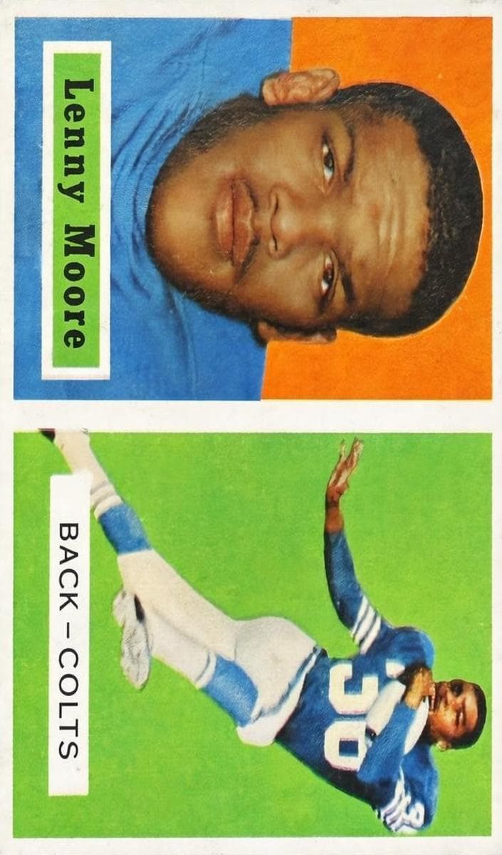 Lenny Moore 1957 topps