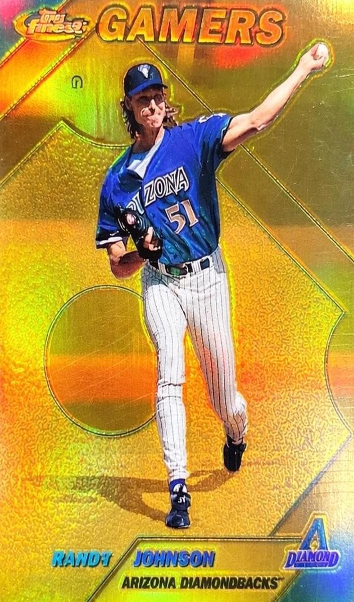 Randy Johnson 1999 fleer Skybox Metal Universe