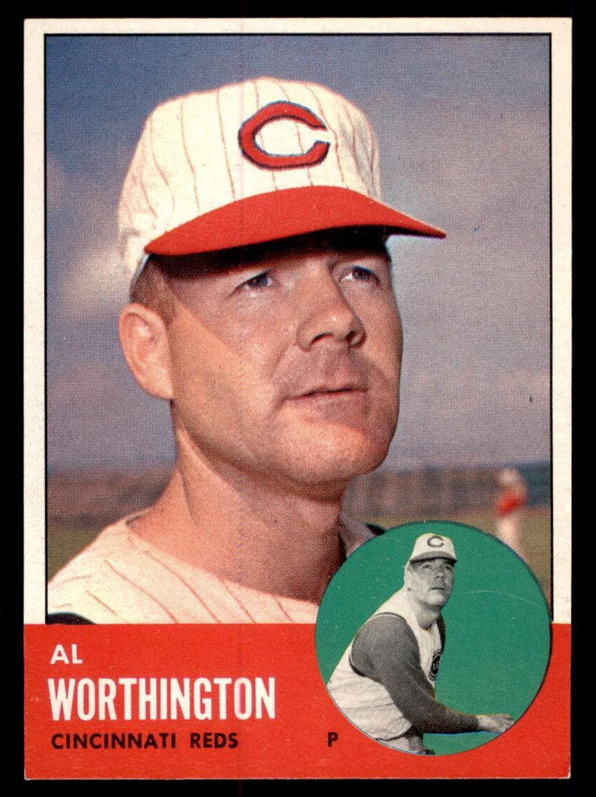Al Worthington 1963 topps Topps