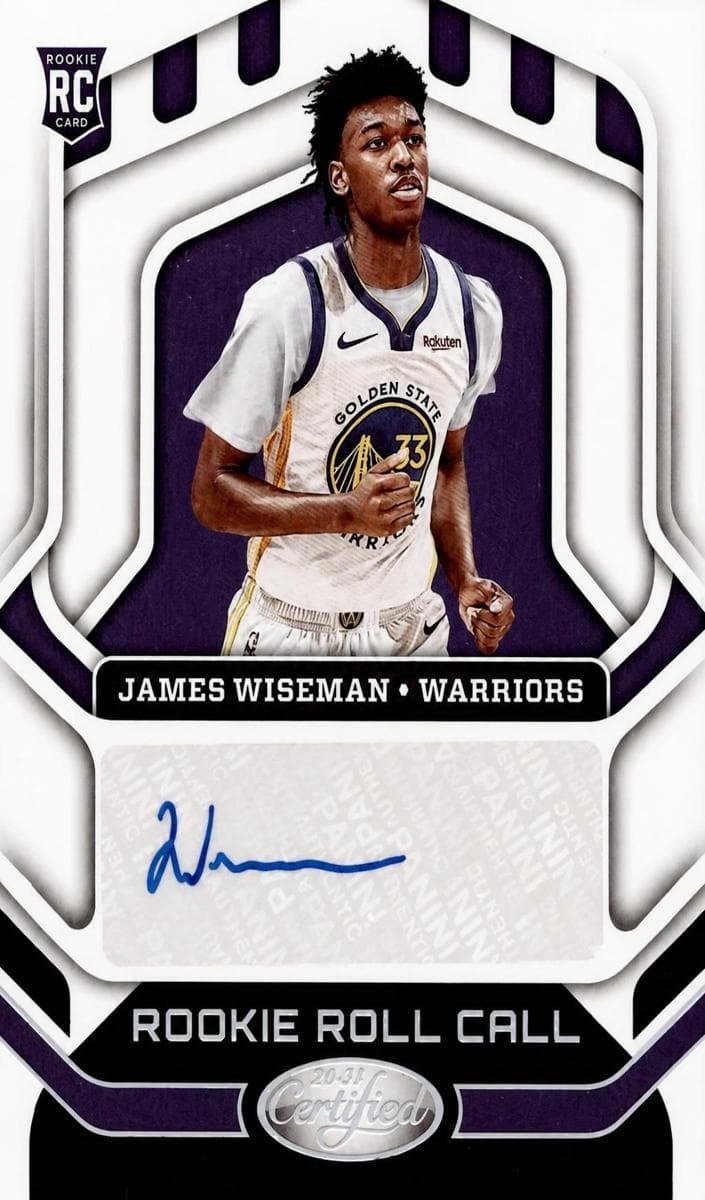 James Wiseman 2020 panini