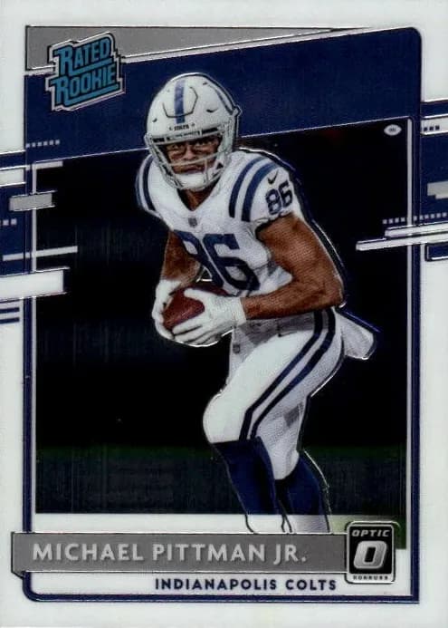 Michael Pittman Jr. 2020 panini Donruss Optic